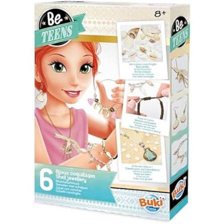 Bijoux - Buki - BE122 - 6 korallikorua - Monivärinen - Alkaen 8-vuotiaille