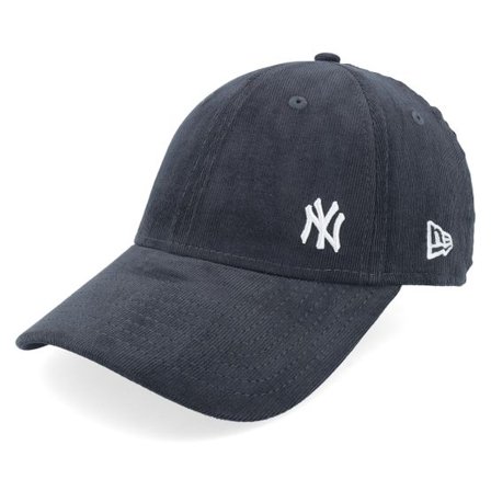 New Era - MLB Grå adjustable Keps - New York Yankees Corduroy Flawless 9FORTY Grey/White Adjustable @ Hatstore