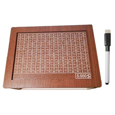 Træ Sparingboks Kreativ Pengeopsparing Udfordring Boks Pengeboks Til At Samle Penge Sparingboks