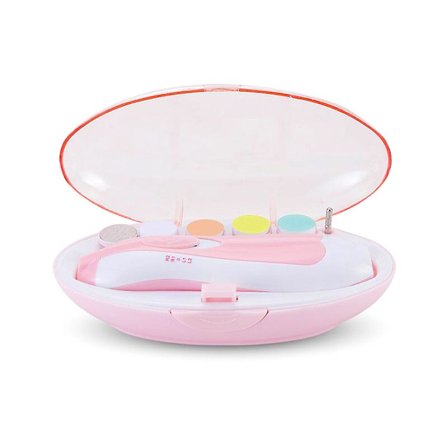 6 i 1 elektrisk spikborr Baby Inga vassa klor skadad säkerhetsskärare