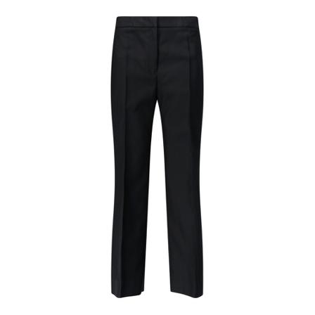 Jil Sander Cropped Bukser Sort, Dame Bukser