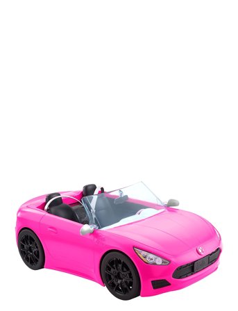 Barbie | Pink Convertible Vehicle Toy With Rolling Wheels | ONE SIZE