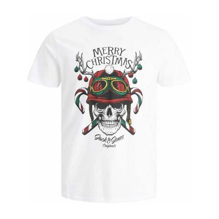 Jack & Jones, T-Shirts Wit, Heren, Maat:M