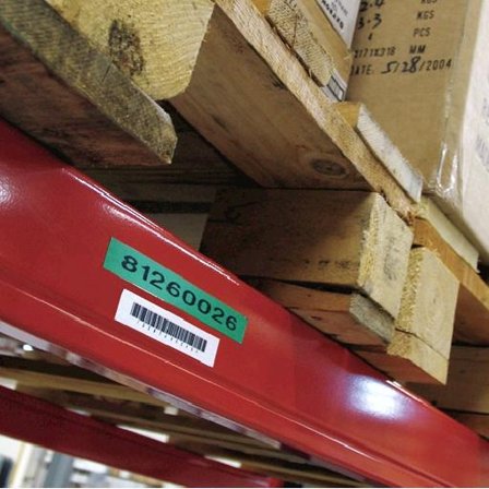 DYMO D1 19mm 1pk, Sort/Gronn