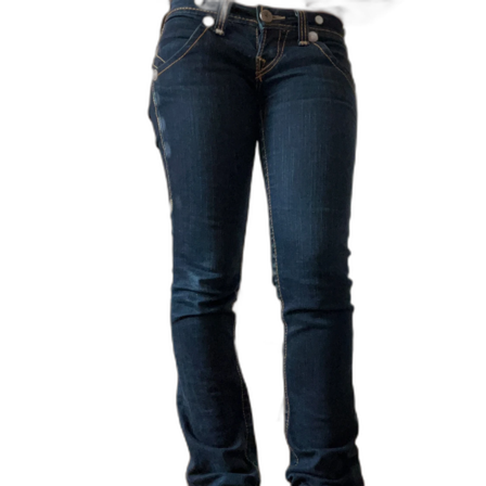 True Religion mörkblå jeans