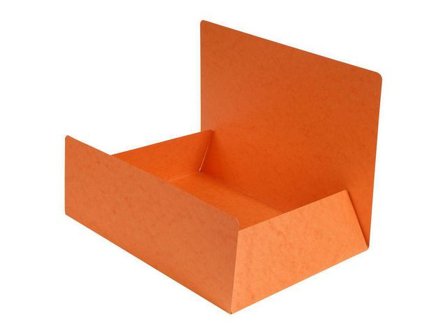 EXACOMPTA Mapp 3-klaff Nature Future utan gummiband, A4, 200 ark, 240 x 320 mm, presspan, orange - Lyreco - Kontorsmaterial - Mappar och plastfickor -