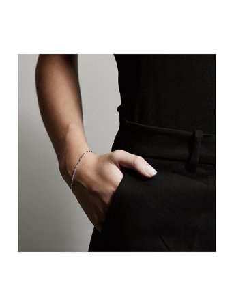 Pilgrim Parisa Flat Link Chain Bracelet - Silver - ONE SIZE