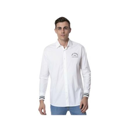 Karl Lagerfeld Shirt , Wit , Heren , Maat: L