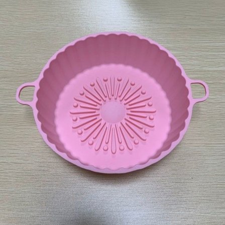 Air Fryer Bakpanna Bakmatta Frityrgryta Form pink