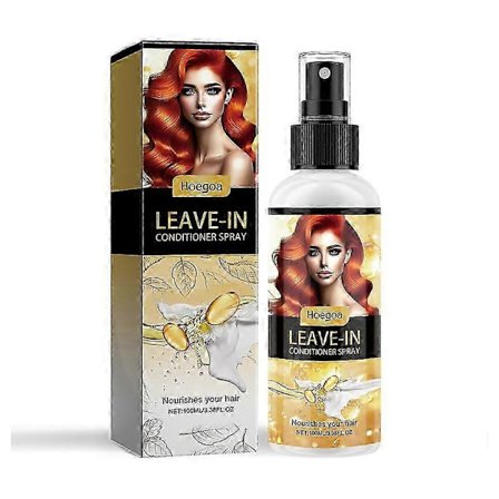 Hoegoa närande tvättfri hårvårdsspray är skonsam, fuktig, uppfriskande, fluffig, slät, hårvård tvättfri hårvård