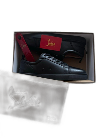 Svarta sneakers från Christian Louboutin
