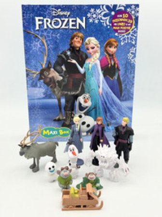 Frozen. Maxi box. Ediz. a colori. Con maxi poster gioco. Con 10 personaggi 3D Walt Disney