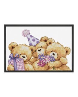 Stickpackung Bild Geburtstagsumarmung