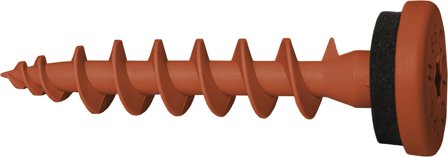 Z 9CO55IPSH Isoleringsskruv 50-pack Kopparbrun, Infästning