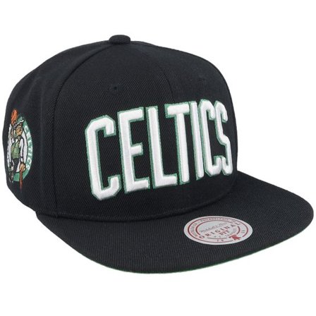 Mitchell & Ness - NBA Svart snapback Keps - Boston Celtics Triple Play Black Snapback @ Hatstore
