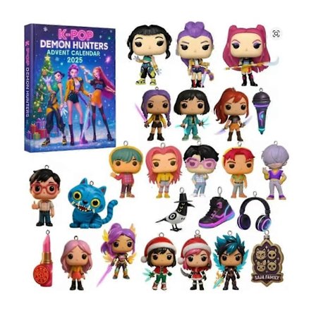 Korean Wave Devil Hunter Advent Festival Överraskningslåda Julgransdekoration Akrylhänge