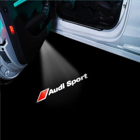 2 st Audi Aodi välkomstljus A4LA5A6L omgivande ljus A7A8