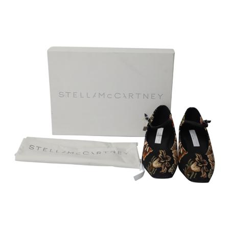 Stella McCartney Pre-owned Floral Mary Jane Pumps , Zwart , Dames , Maat: 37 EU