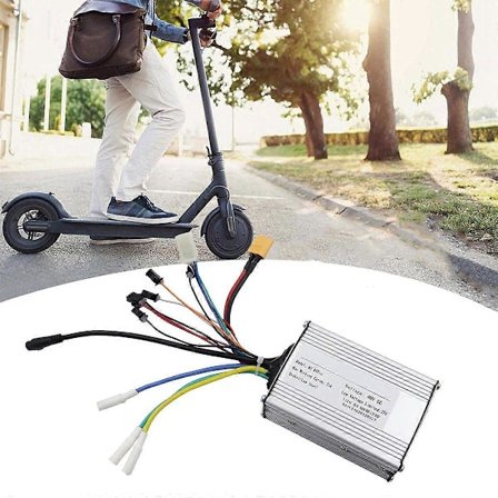 48V 21A El-Scooter Borstlös Styrenhet + TF-100 6-stifts LCD-mätare för Kukirin / Pro Reparationsdelar