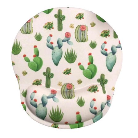 Ergonomisk musmatta med handledsstöd, gelmusmatta