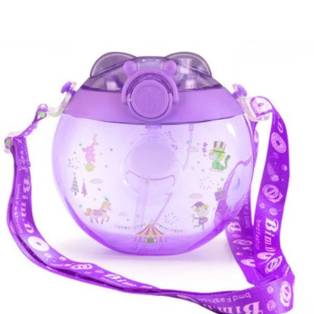 380ml Donut Vattenflaska, Barn med Sugrör, Olika Stilar. KLB