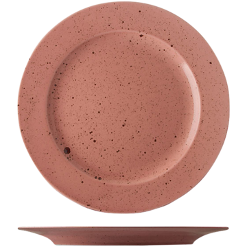 Tallrik flat Lilien Lifestyle Terracotta