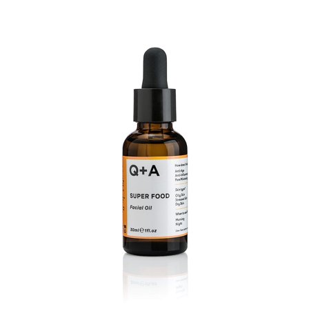 Q+A Super Food Facial Oil, Skincare, Ansigtspleje, Serum
