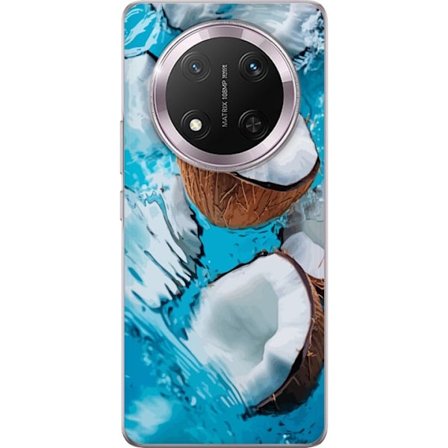 Kompatibelt Mobildeksel til Honor Honor Magic7 Lite Kokosnøtter Basseng Sommer Hav Strand