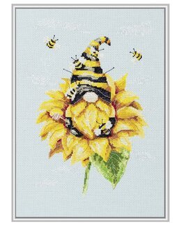 Broderipakke Bilde Sommer Nisse - Abris Art