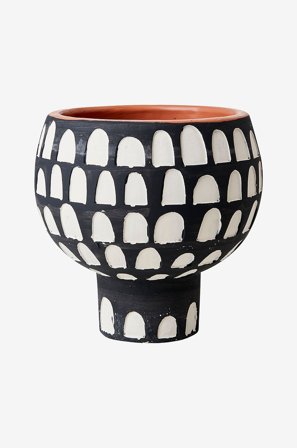 Affari of Sweden - Kruka Camille - Svart - Krukor & vaser - Från Homeroom