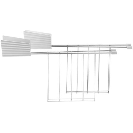 Alessi Plissé toastrist, hvit