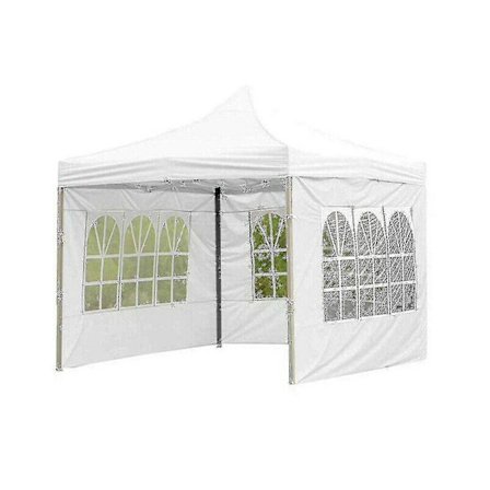 Havepavillon Oxford Gazebo Markise Partytelt Sammenklappelig Vandafvisende Udendørs Omgivende Klædetelt