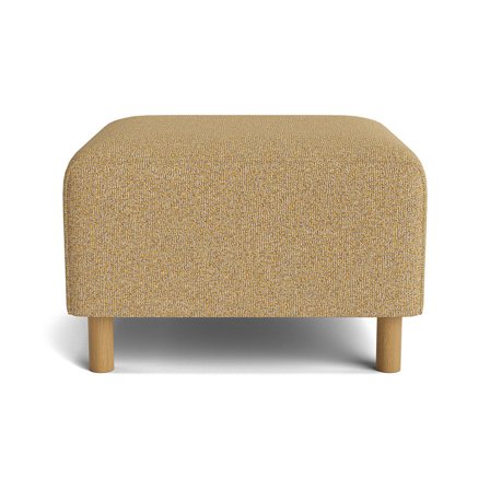 Seam puf - Puente Gul - 70x68x45 - Puf