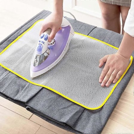 8 Stykker Strykenett, Strykepute for Enkel Stryking og Beskyttelse, Beskyttende Mesh-Strykduk 60 X 40 (Tilfeldig Farge) [DB]