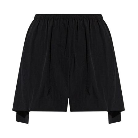 Y-3, Shorts with logo Zwart, Dames, Maat:M