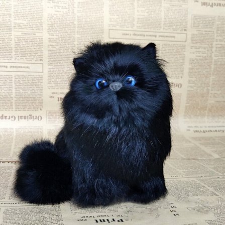 Leksaker för flickor och pojkar Elektroniska plyschkatter Söt 3 4 5 6 7 8 9 Årsgåva