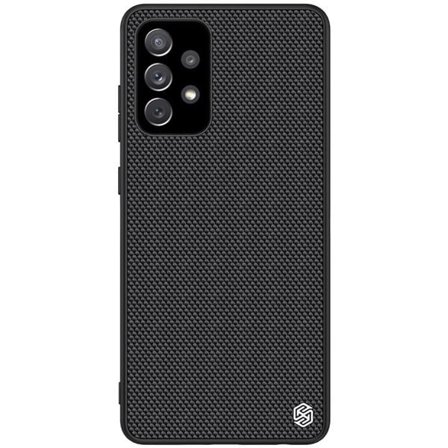 Nillkin Textured Case med gelramme och nylonrygg för Samsung Galaxy A72 4G svart