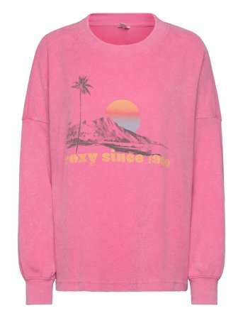 Eastside Midweight Sport Sport Clothing Sport Sweat-shirts & Hoodies Sport Sweat-shirts Pink Roxy