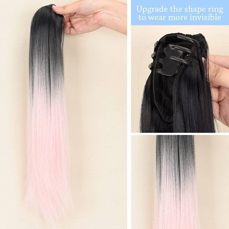 Hår Peruk Klo Clip 4 4 4