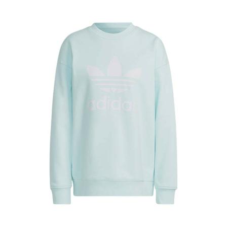 Adidas Originals, Bluza Trefoil Crew Niebieski, Kobieta, Rozmiar: S