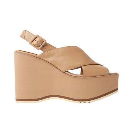 Paloma Barceló Giulia Wedges , Beige , Dames , Maat: 35 EU Sleehakken