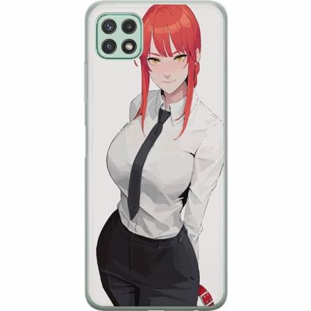 Samsung Galaxy A22 5g Skal / Mobilskal - Makima Chainsaw Man