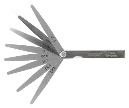 Ironside 102285 Slitsmått Nr 2, 8 st blad, Mått & vattenpass