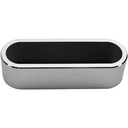 Metal skrivebords kortholder til skrivebord stilfuld aluminiumlegering visitkort display stand til mænd kontor sølv 1 pakke