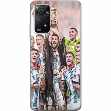 Xiaomi Redmi Note 11 Pro 5g Genomskinligt Skal Messi