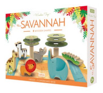 The savannah. Wooden toys. Ediz. a colori. Con Giocattolo Irena Trevisan