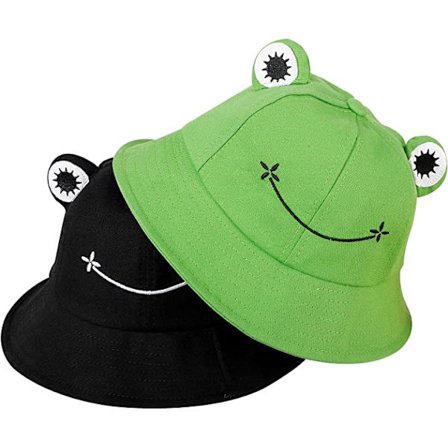 2 st Groda Bob Vuxen Groda Hatt Hink Groda Hatt Bomull Sommar Fishe