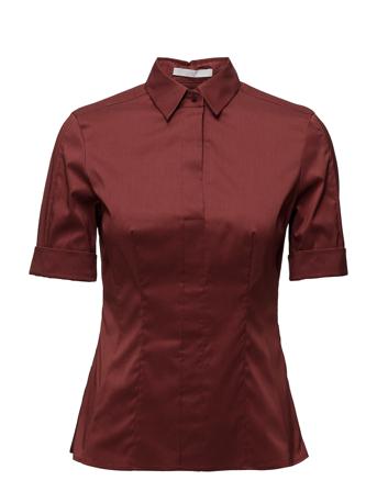 Bashini2 Blouses Short-sleeved Rød BOSS