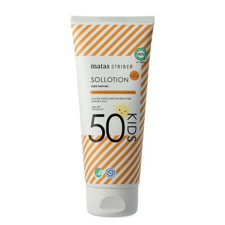 Matas Striber Kids Sollotion SPF 50 UP 200 ml, Skincare, Skincare Til Børn, Solcreme Til Børn