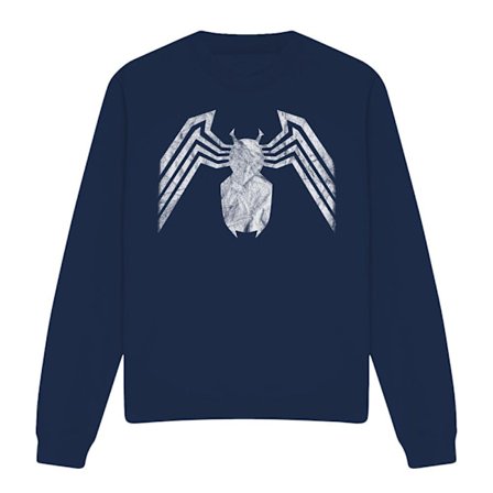 Venom Unisex Vuxen Emblem Sweatshirt L Marinblå